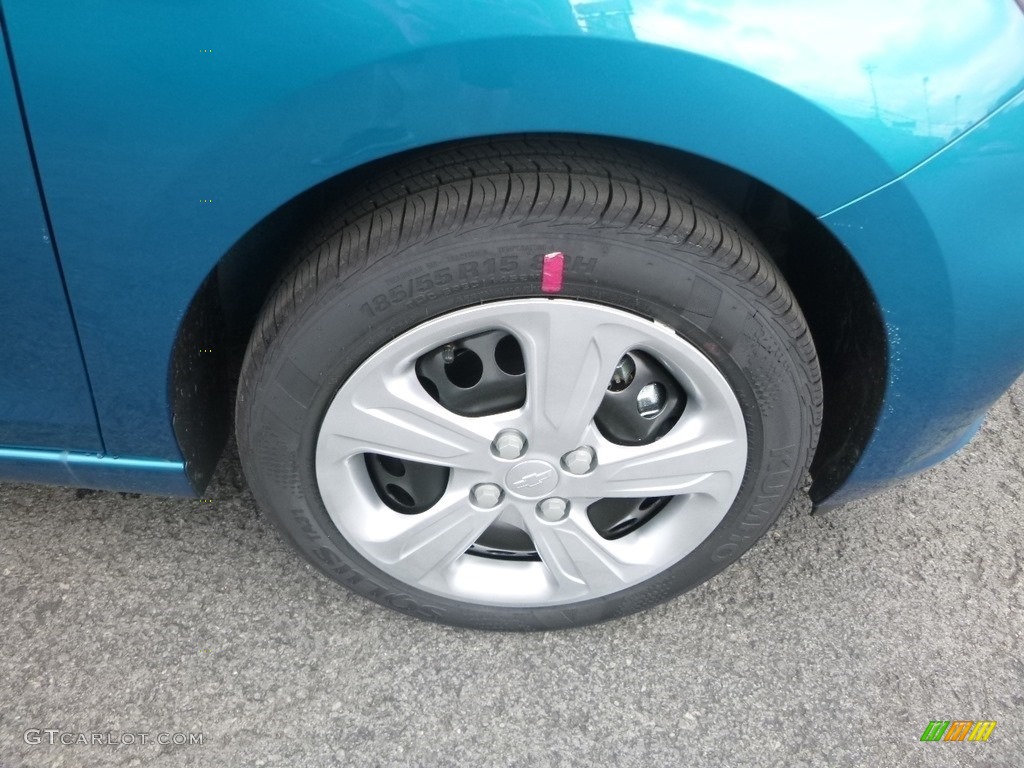2019 Spark LS - Caribbean Blue Metallic / Jet Black photo #2