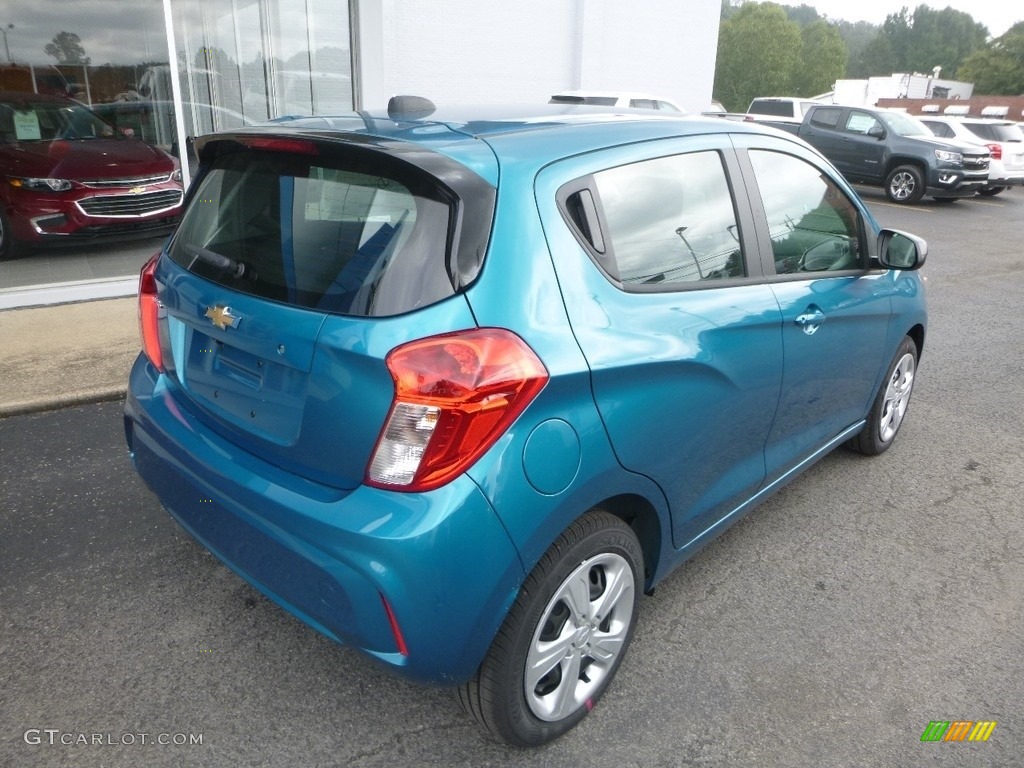 2019 Spark LS - Caribbean Blue Metallic / Jet Black photo #4
