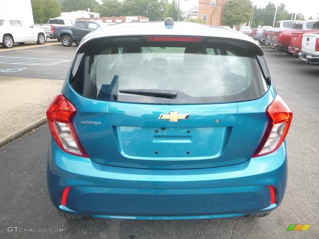 2019 Spark LS - Caribbean Blue Metallic / Jet Black photo #5
