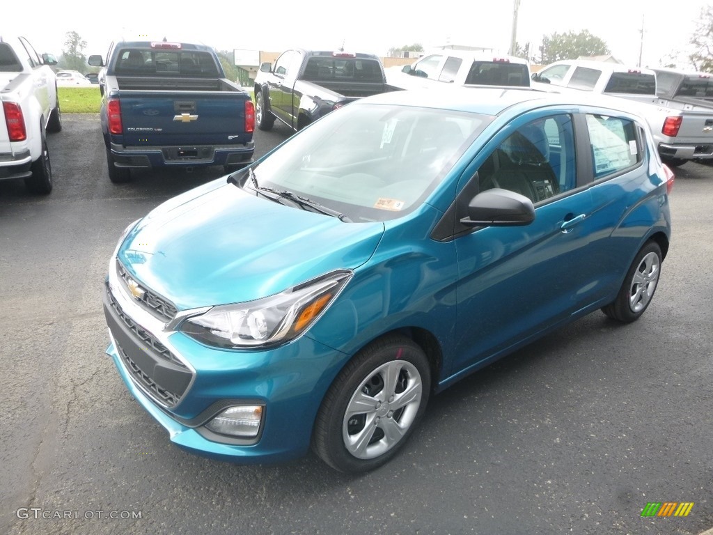 Caribbean Blue Metallic 2019 Chevrolet Spark LS Exterior Photo #129708173