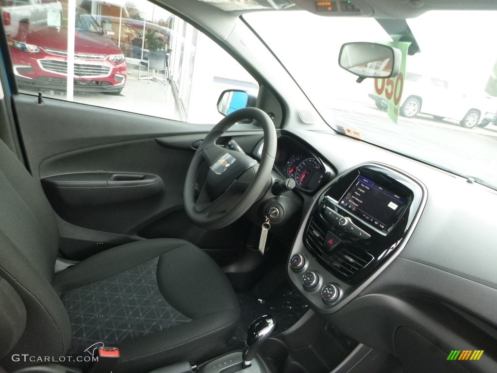2019 Spark LS - Caribbean Blue Metallic / Jet Black photo #11