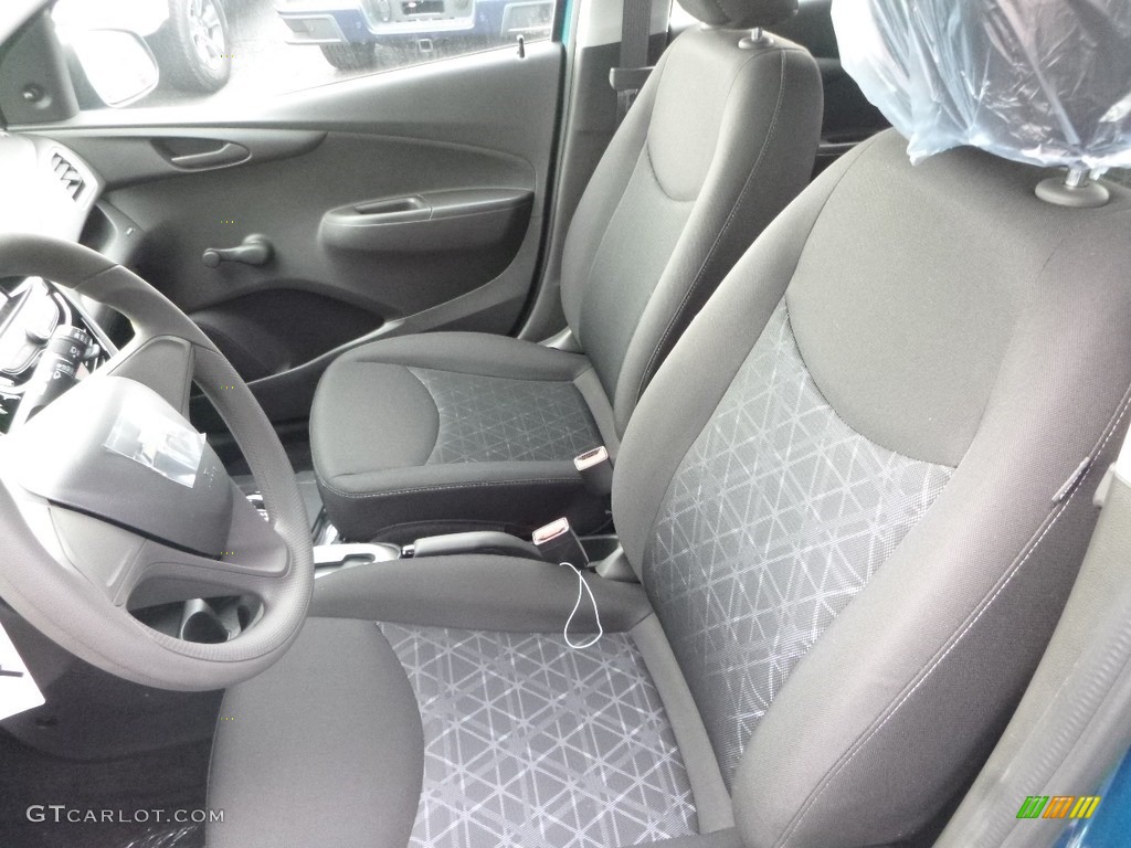2019 Spark LS - Caribbean Blue Metallic / Jet Black photo #13