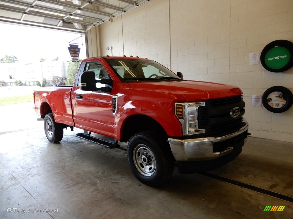 Race Red Ford F250 Super Duty