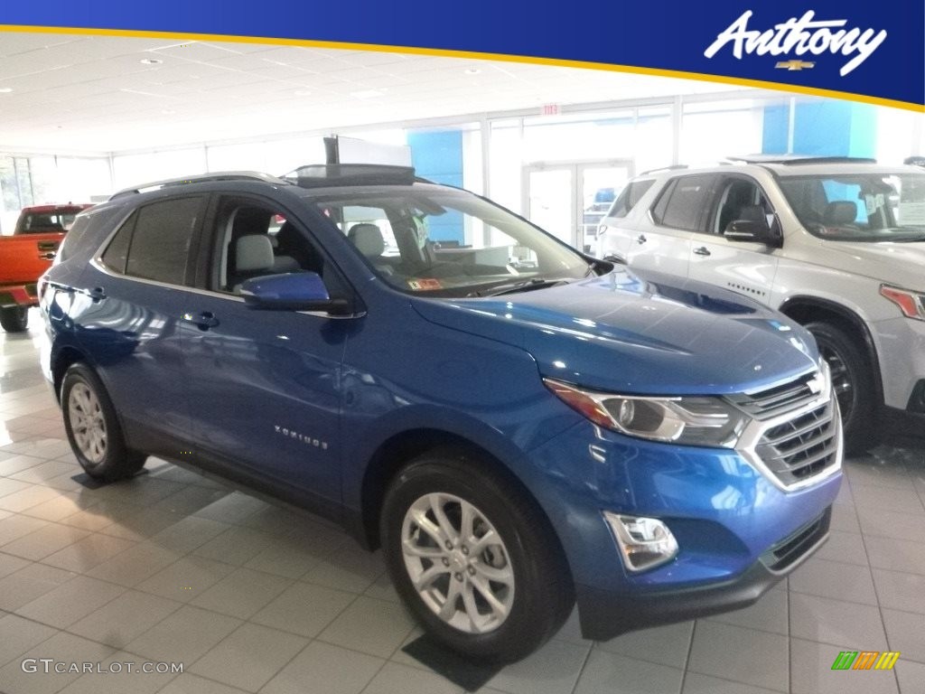 2019 Equinox LT AWD - Kinetic Blue Metallic / Medium Ash Gray photo #1