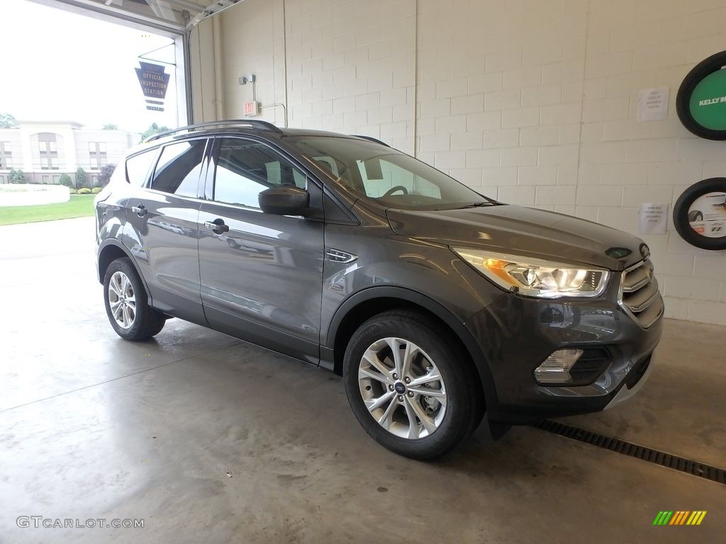 2018 Escape SEL 4WD - Magnetic / Charcoal Black photo #1