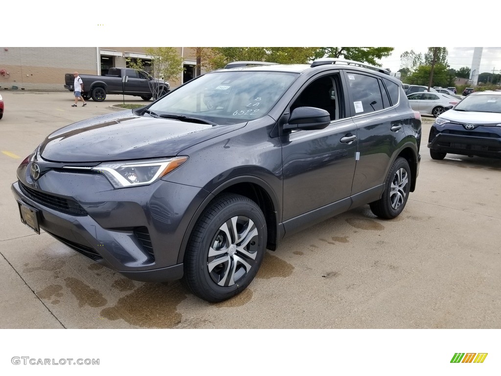 2018 RAV4 LE - Magnetic Gray Metallic / Black photo #1
