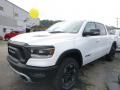 2019 Bright White Ram 1500 Rebel Crew Cab 4x4  photo #1