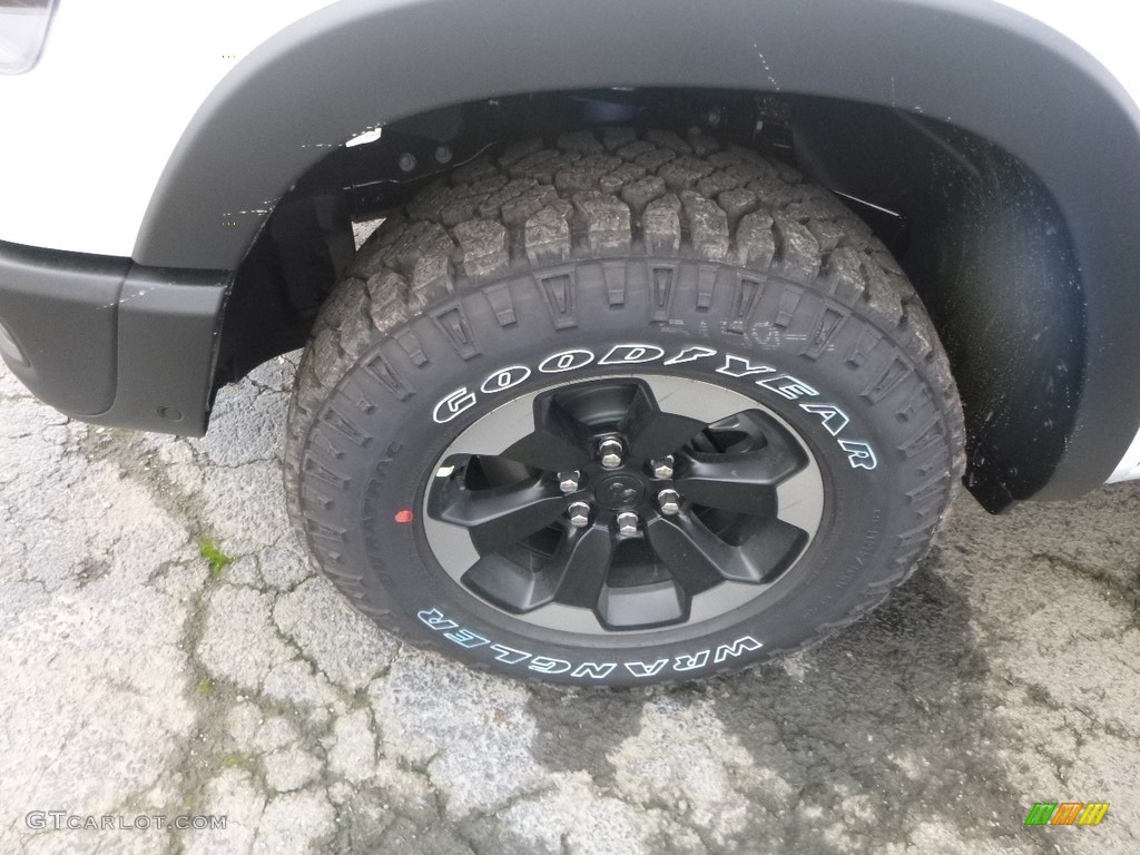 2019 1500 Rebel Crew Cab 4x4 - Bright White / Black/Red photo #2