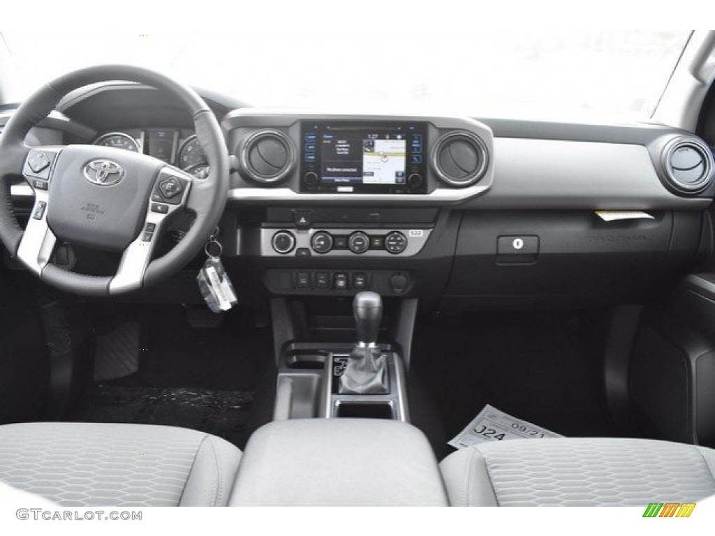 2019 Tacoma SR5 Double Cab 4x4 - Barcelona Red Metallic / Cement Gray photo #8