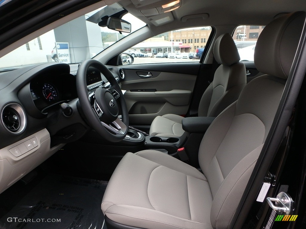Two Tone Gray Interior 2019 Kia Forte LXS Photo #129715895