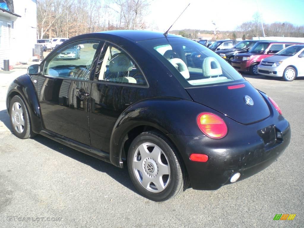 2001 New Beetle GLS Coupe - Black / Black photo #5