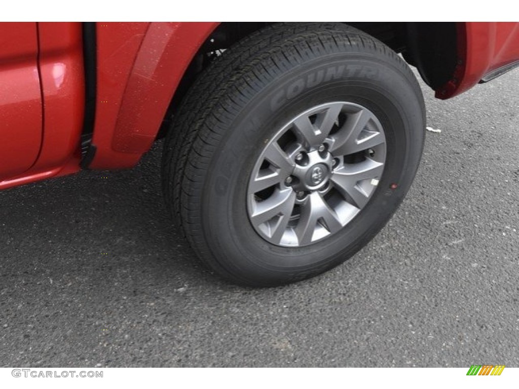 2019 Tacoma SR5 Double Cab 4x4 - Barcelona Red Metallic / Cement Gray photo #33
