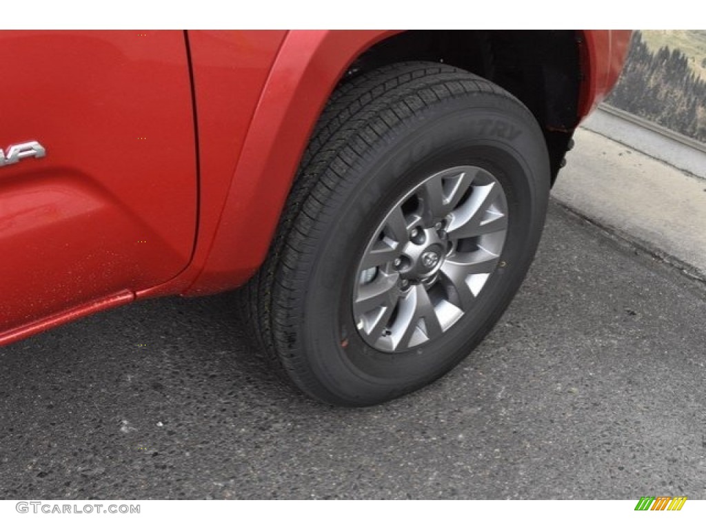 2019 Tacoma SR5 Double Cab 4x4 - Barcelona Red Metallic / Cement Gray photo #35