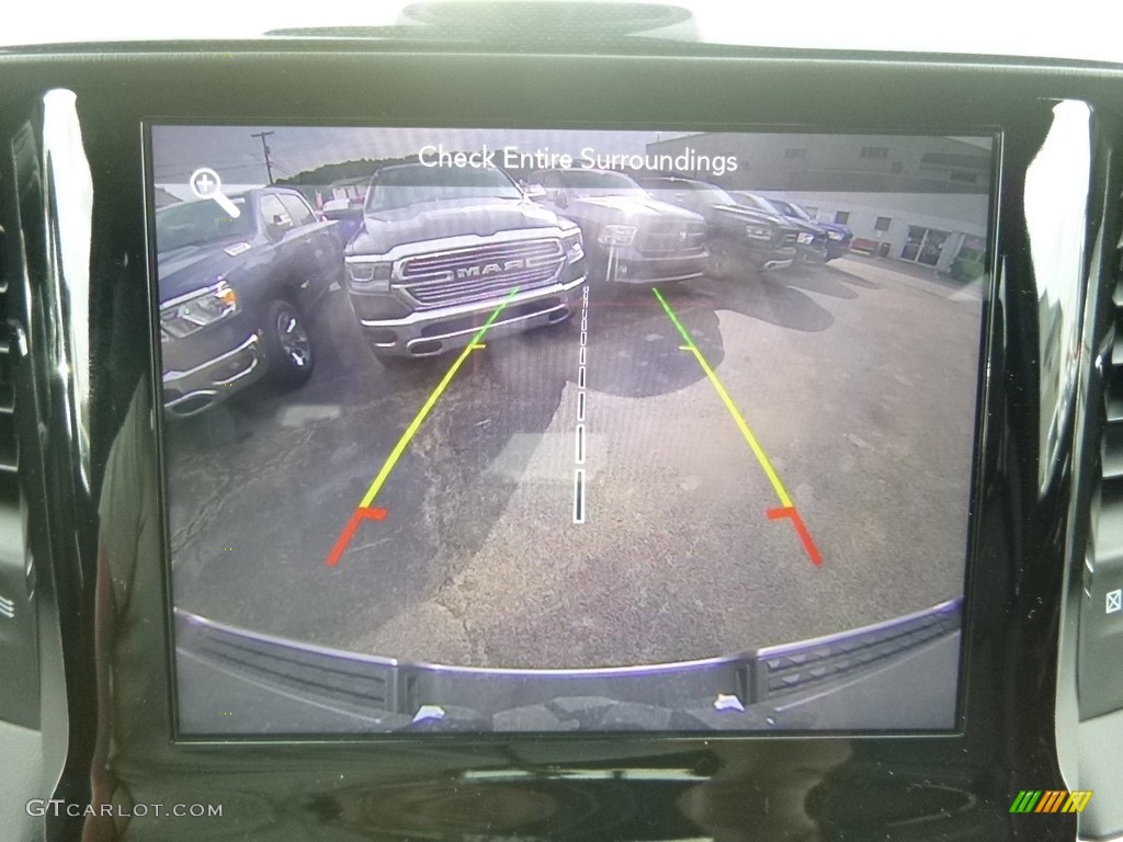 2019 1500 Laramie Crew Cab 4x4 - Billett Silver Metallic / Black photo #16
