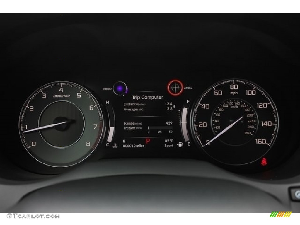 2019 Acura RDX Technology AWD Gauges Photo #129716744