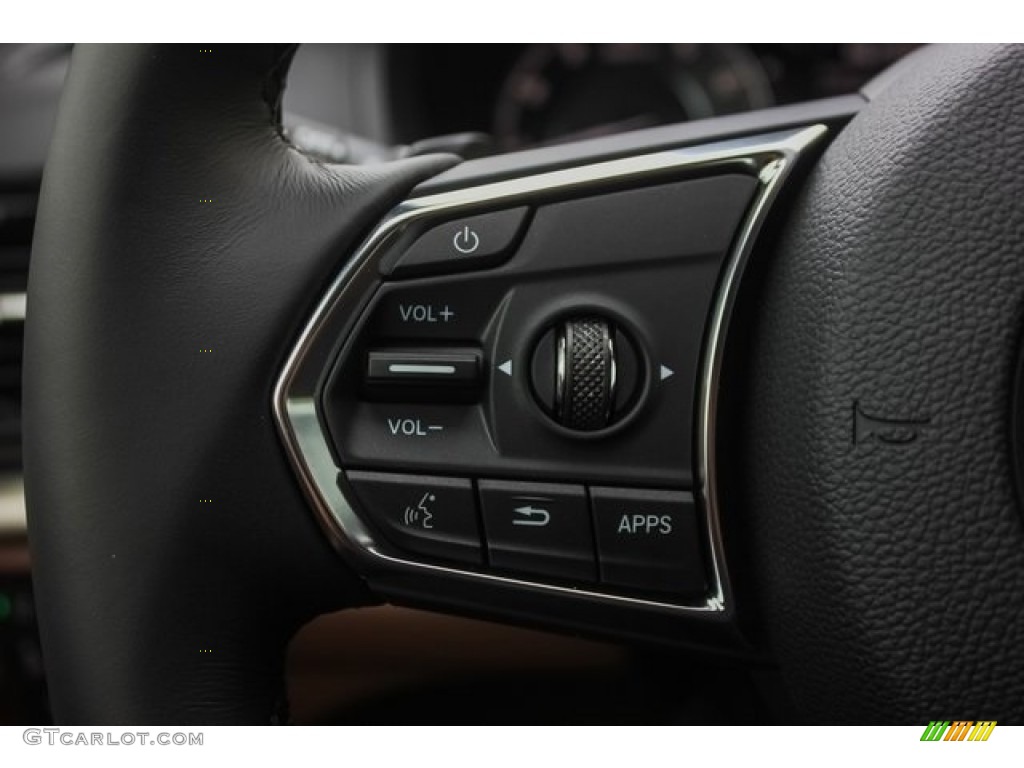 2019 Acura RDX Technology AWD Espresso Steering Wheel Photo #129716795