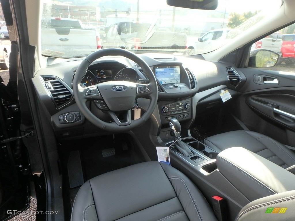 2018 Escape SEL 4WD - Shadow Black / Charcoal Black photo #13