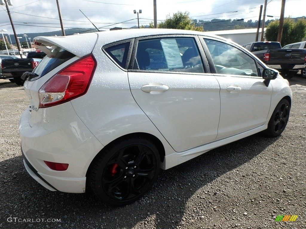 2018 Fiesta ST Hatchback - White Platinum / Charcoal Black photo #2