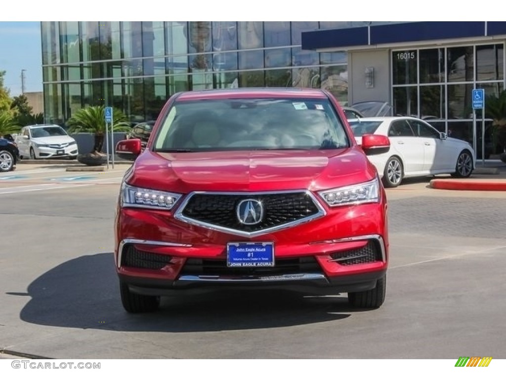 2019 MDX  - Performance Red Pearl / Parchment photo #2