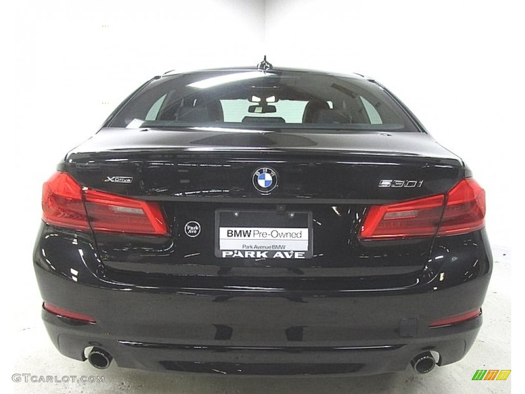 2018 5 Series 530i xDrive Sedan - Jet Black / Black photo #3