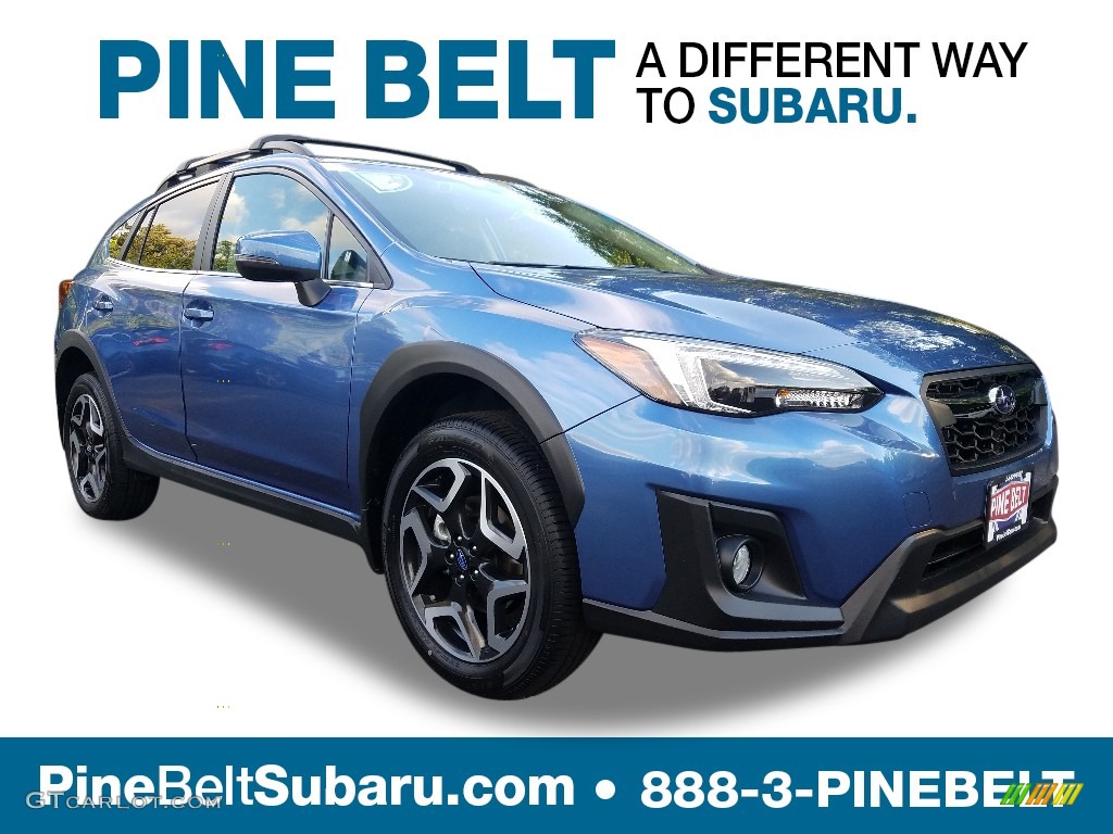 2019 Crosstrek 2.0i Limited - Quartz Blue Pearl / Gray photo #1