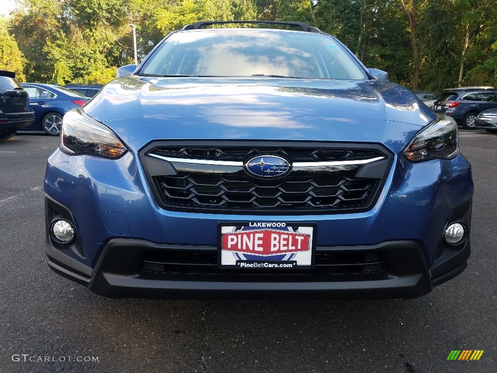 2019 Crosstrek 2.0i Limited - Quartz Blue Pearl / Gray photo #2