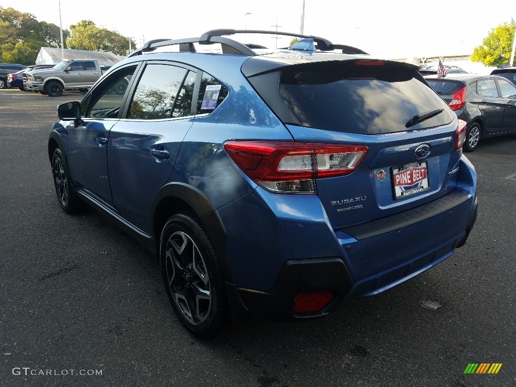 2019 Crosstrek 2.0i Limited - Quartz Blue Pearl / Gray photo #4