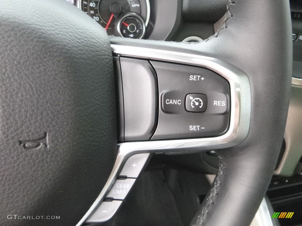 2019 1500 Laramie Crew Cab 4x4 - Granite Crystal Metallic / Black photo #18