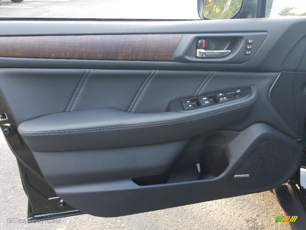 2019 Subaru Outback 2.5i Limited Slate Black Door Panel Photo #129724480