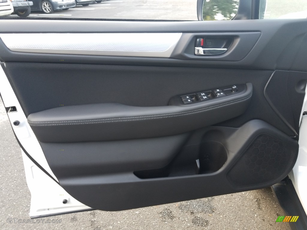 2019 Subaru Outback 2.5i Premium Slate Black Door Panel Photo #129724699