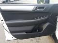 Slate Black 2019 Subaru Outback 2.5i Premium Door Panel