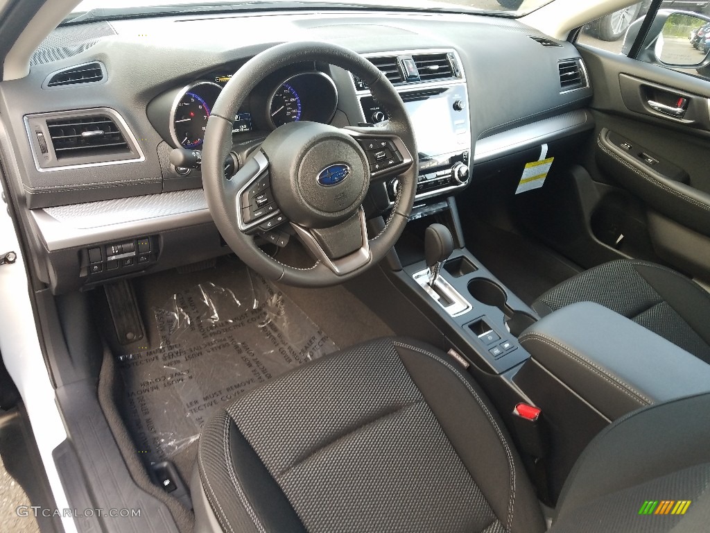 Slate Black Interior 2019 Subaru Outback 2.5i Premium Photo #129724726