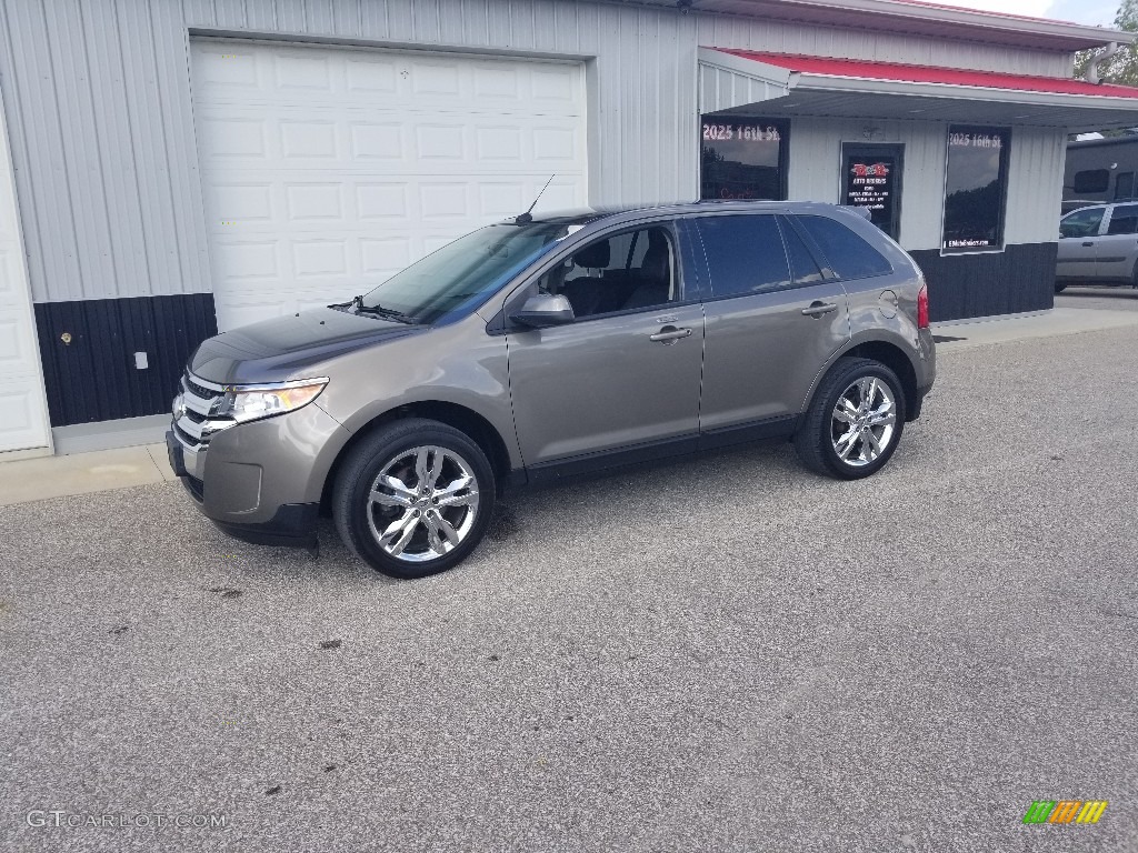 2012 Edge SEL - Mineral Grey Metallic / Charcoal Black photo #3