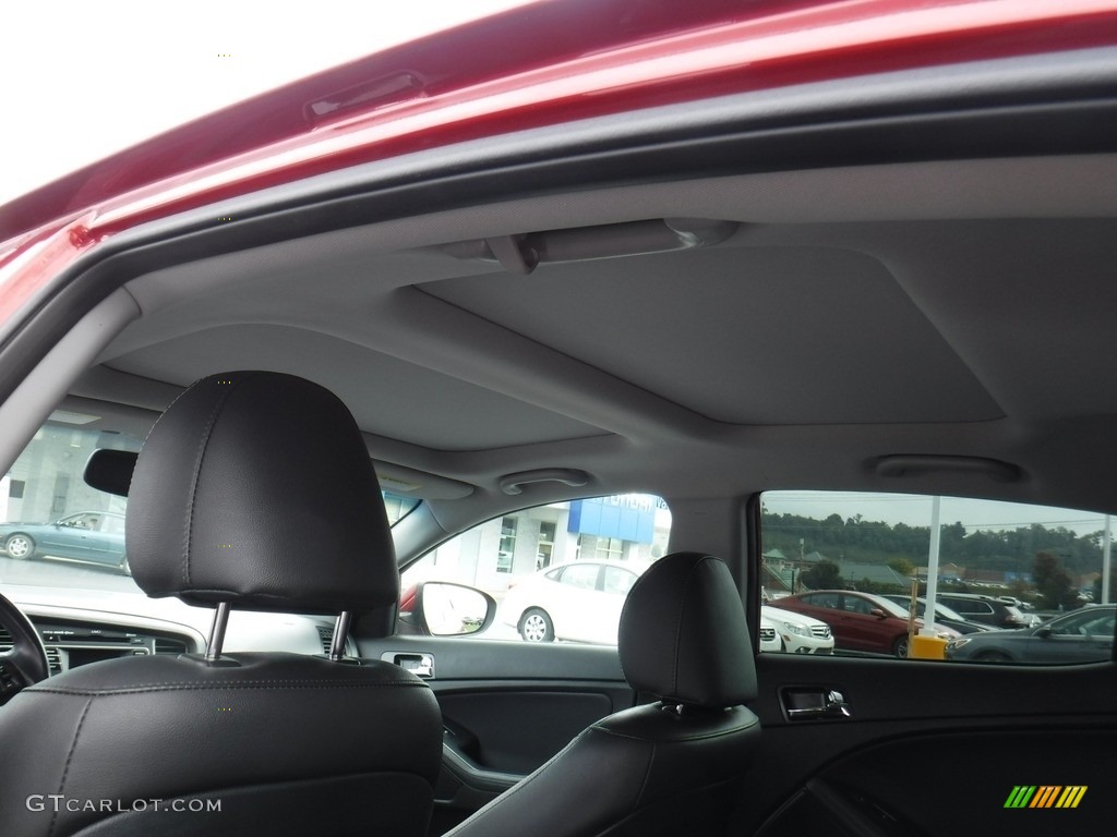 2013 Optima SX - Remington Red / Black photo #12