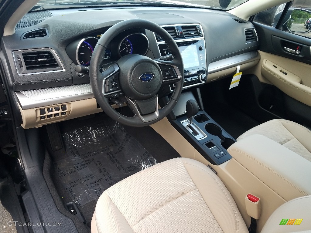 Warm Ivory Interior 2019 Subaru Outback 2.5i Premium Photo #129725446