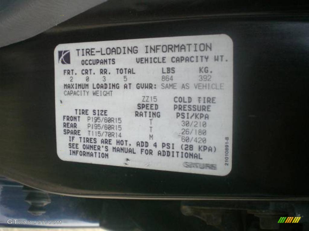 1994 S Series SL2 Sedan - Blue Black / Gray photo #16