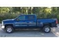 Deep Ocean Blue Metallic 2019 Chevrolet Silverado 2500HD Work Truck Crew Cab 4WD Exterior