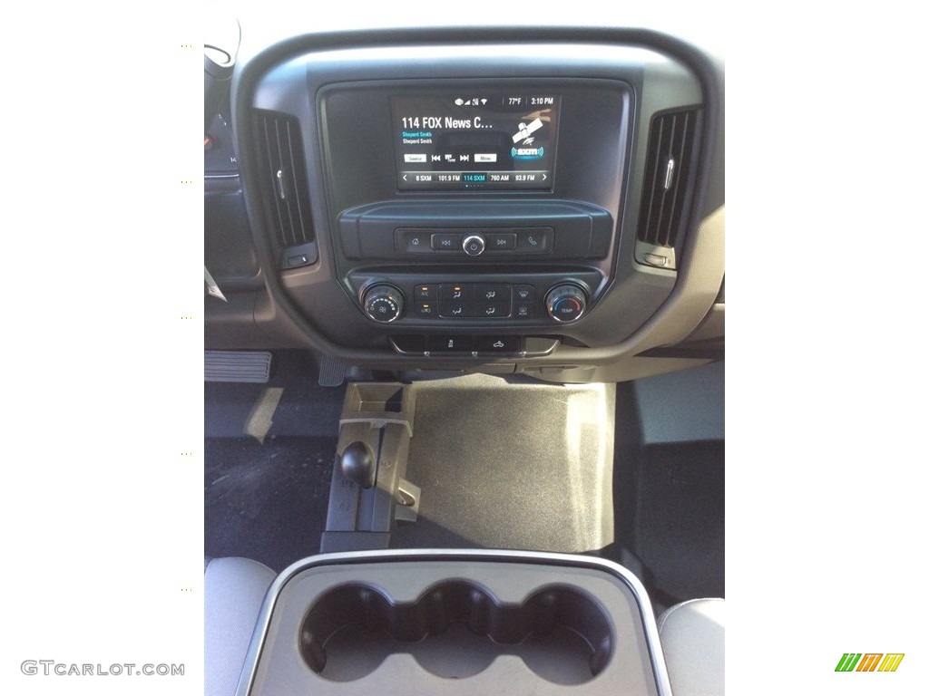 2019 Silverado 2500HD Work Truck Crew Cab 4WD - Deep Ocean Blue Metallic / Dark Ash/Jet Black photo #13