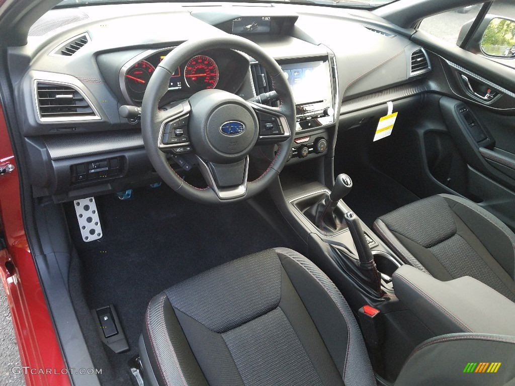 Black Interior 2019 Subaru Impreza 2.0i Sport 5-Door Photo #129727219