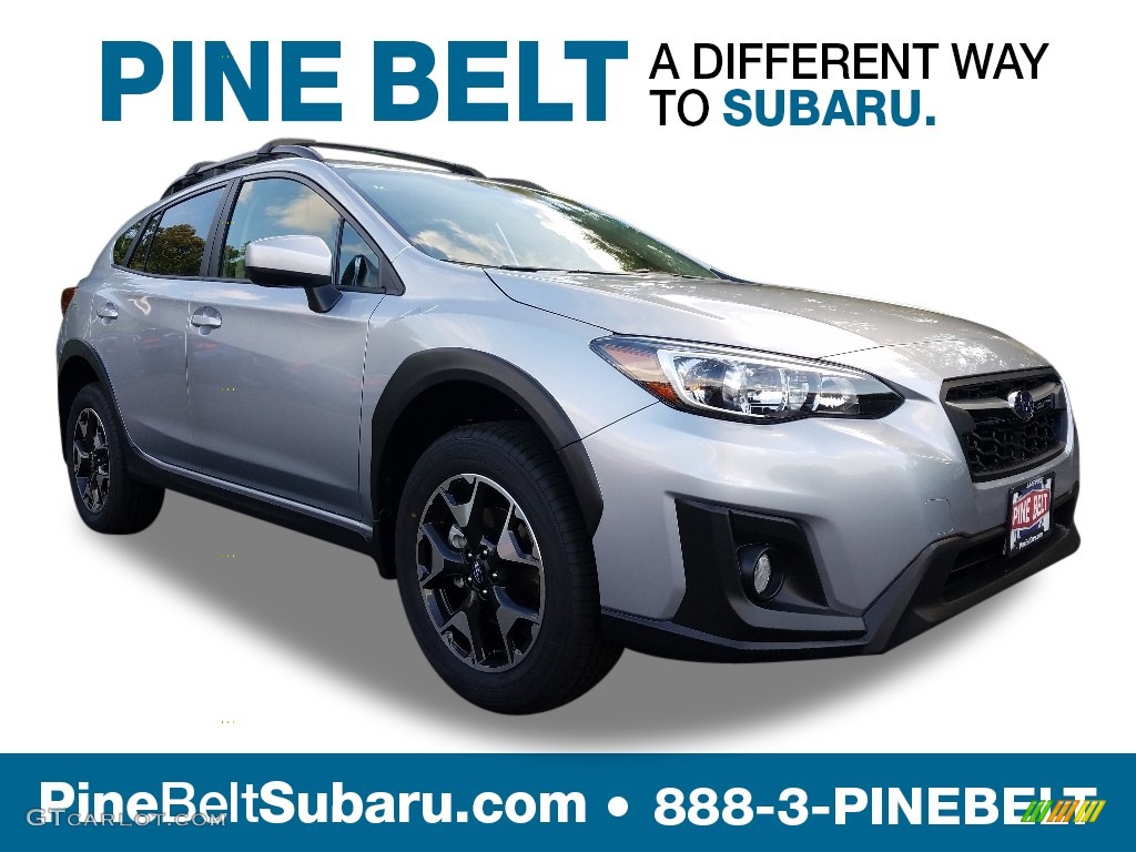 2019 Crosstrek 2.0i Premium - Ice Silver Metallic / Black photo #1