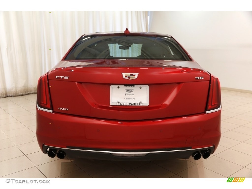 2018 CT6 3.6 Luxury AWD Sedan - Red Horizon Tintcoat / Jet Black photo #23