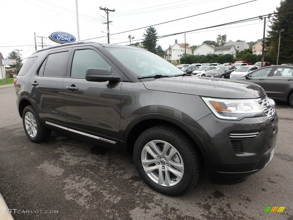 2018 Explorer XLT 4WD - Magnetic Metallic / Ebony Black photo #3