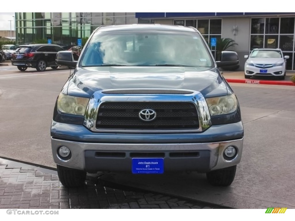 2008 Tundra SR5 Double Cab - Slate Gray Metallic / Graphite Gray photo #2