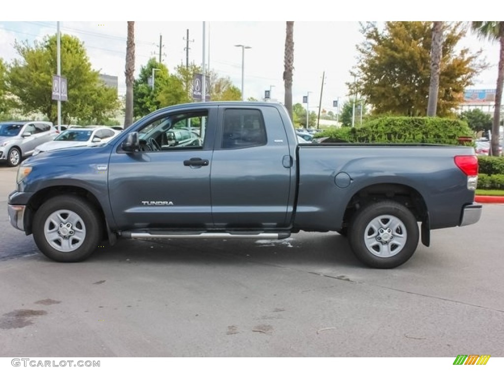 2008 Tundra SR5 Double Cab - Slate Gray Metallic / Graphite Gray photo #4