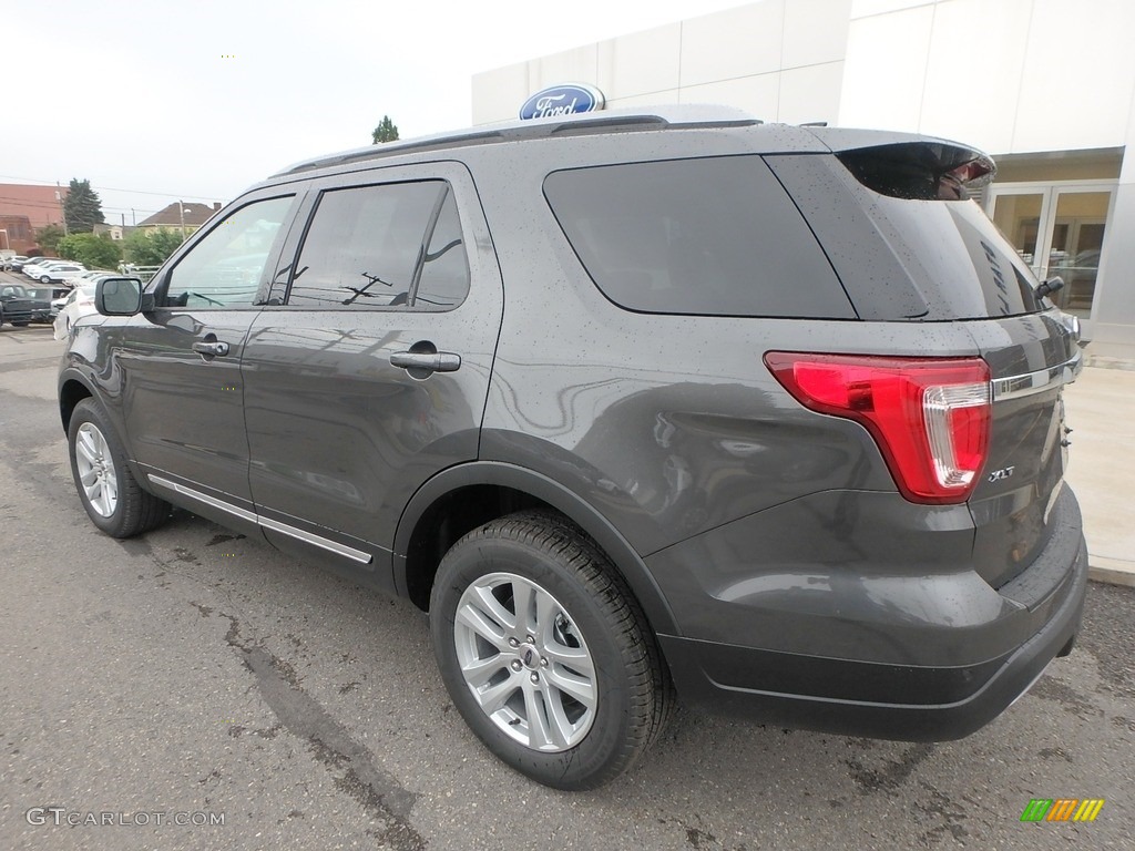 2018 Explorer XLT 4WD - Magnetic Metallic / Ebony Black photo #8