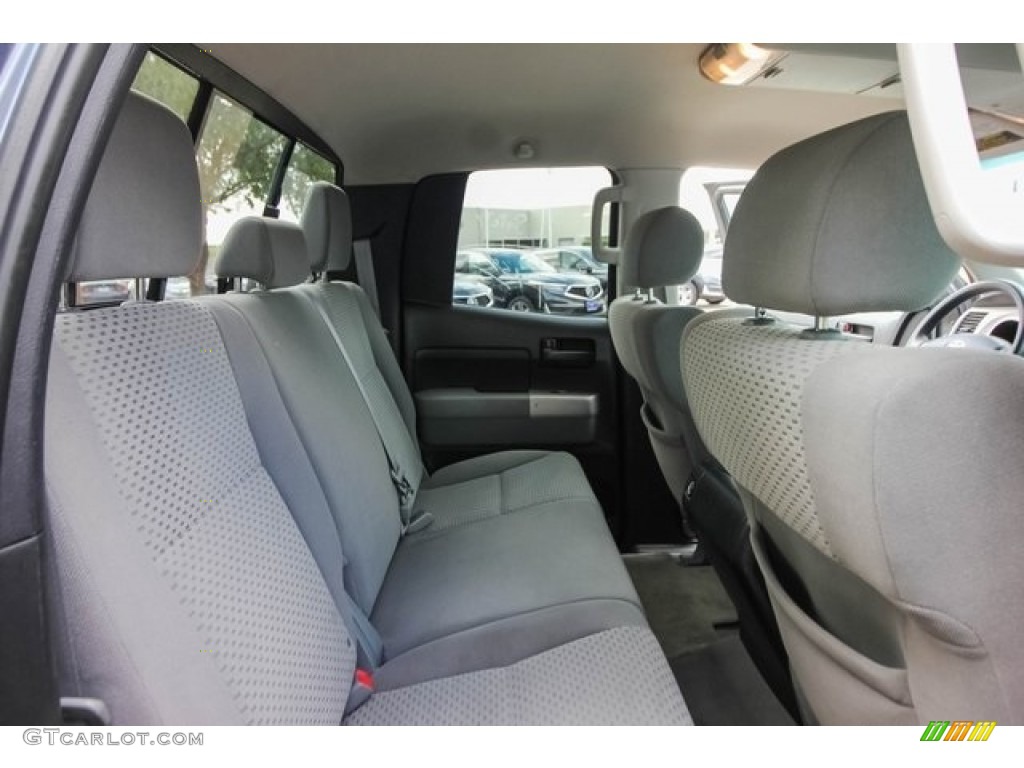 2008 Tundra SR5 Double Cab - Slate Gray Metallic / Graphite Gray photo #11