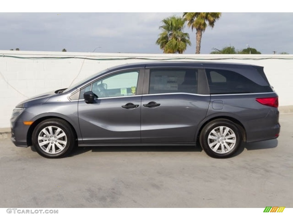 Modern Steel Metallic 2019 Honda Odyssey LX Exterior Photo #129730249