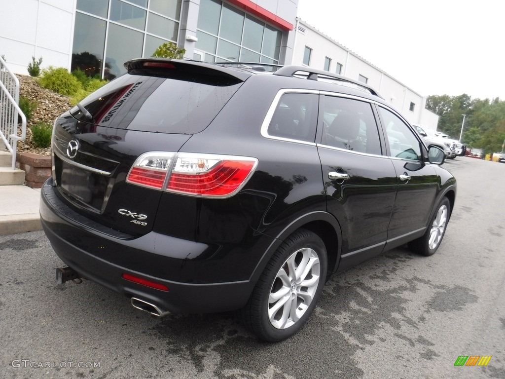 2011 CX-9 Grand Touring AWD - Brilliant Black / Sand photo #9