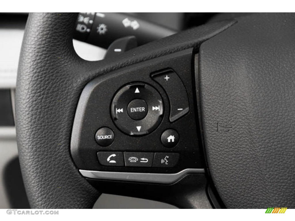 2019 Honda Odyssey LX Gray Steering Wheel Photo #129730537