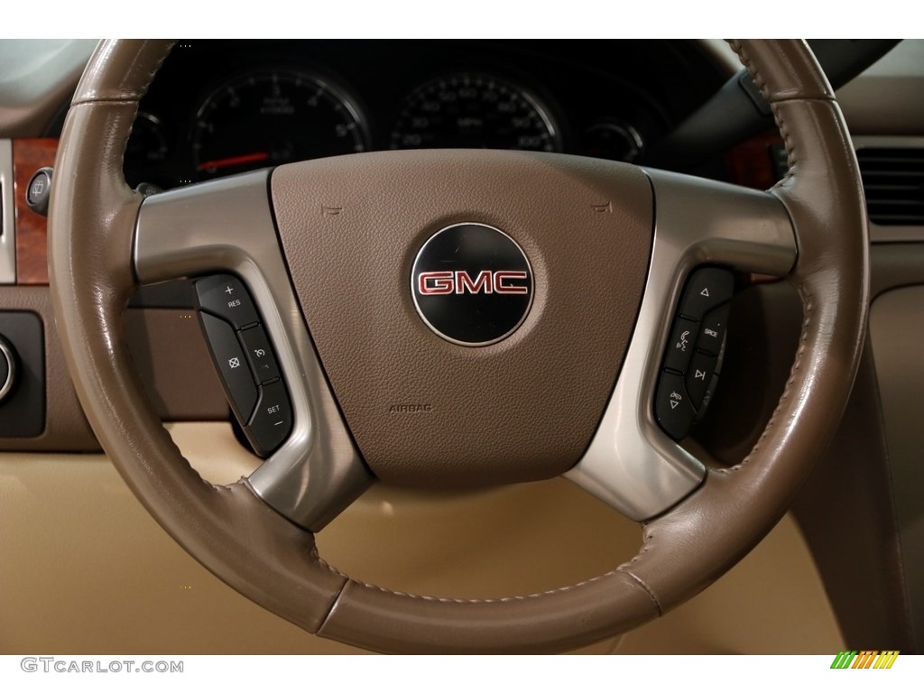 2011 Yukon SLT 4x4 - Gold Mist Metallic / Light Tan photo #9